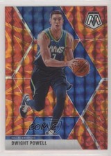 2019-20 Panini Mosaic Reactive Orange Prizm Dwight Powell #74 fm0