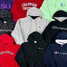 Mix of 50 vintage champion Mixed Hoodies & Sweatshirts Assorted Wholesale Bulk