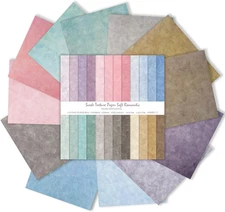 Scrapbook Paper 12X12 - 24 Sheets/24 Designs Double-Sided Textured Craft Paper,