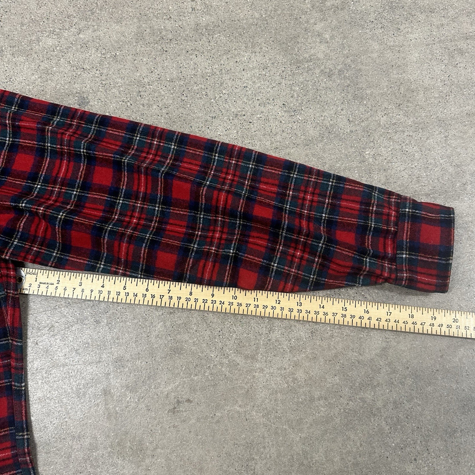 Pendleton Shirt Men Large Red Macpherson Tartan P… - image 8