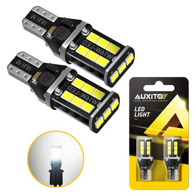 #ad AUXITO Reverse LED Back Up Light Bulb 921 912 W16W 904 906 916 Super White 6000K $8.99