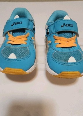 Asics School Yard  Sneakers-Toddler Size- Sz.13.5 Shoes  Aqua Blue