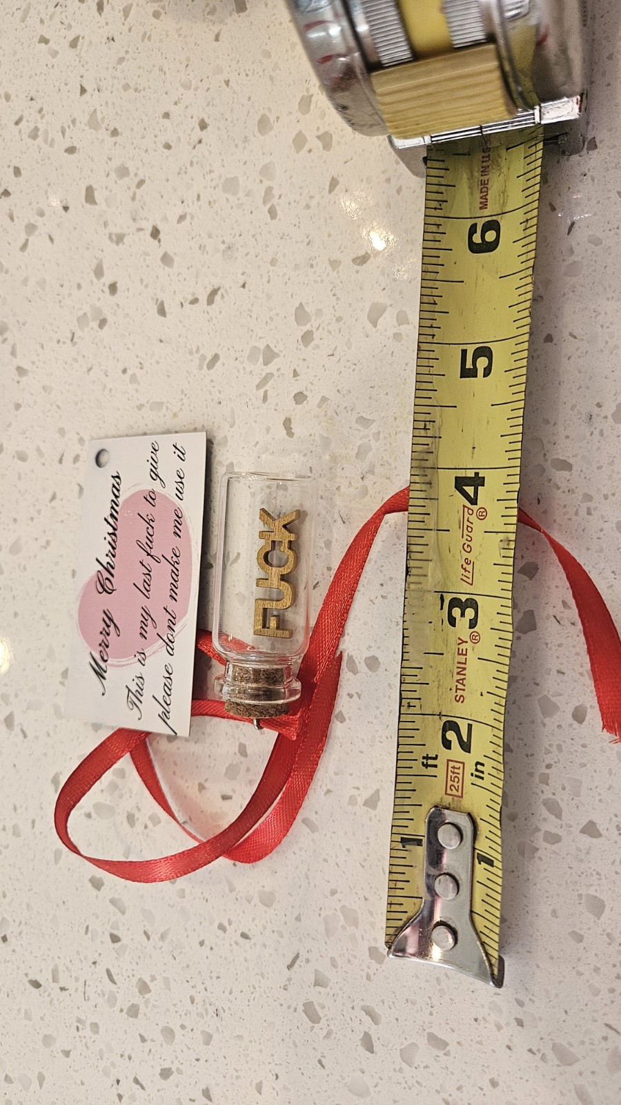 Merry Christmas My Last Fuck To Give Ornament