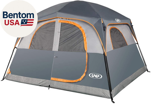 Tents 6 Person Waterproof Windproof Easy Setup,Double Layer Family Camping Tent