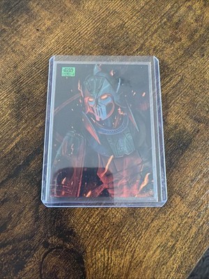 Darth Bane 2025 Star Wars Chrome Galaxy Green Lava Refractor #FTD-11 /175