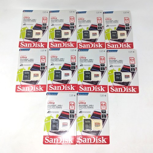 Scheda Micro SD HP 64GB Class 10 100MB/s Con Adattatore SD - UHS-1