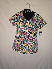 New Women's Scrub Top Size Xs 100 Cotton
