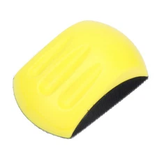 5in Hand Sanding Block Mouse Shape Nylon Foam Hook And Loop Polishing Pad