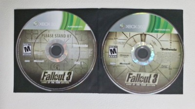 Fallout 3 - Game of the Year Edition (2 Disc Set) (Microsoft Xbox 360, 2009)
