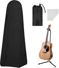 Guitar Dust Cover Protective and Storage for 43 x 17 x 5 inches, Black