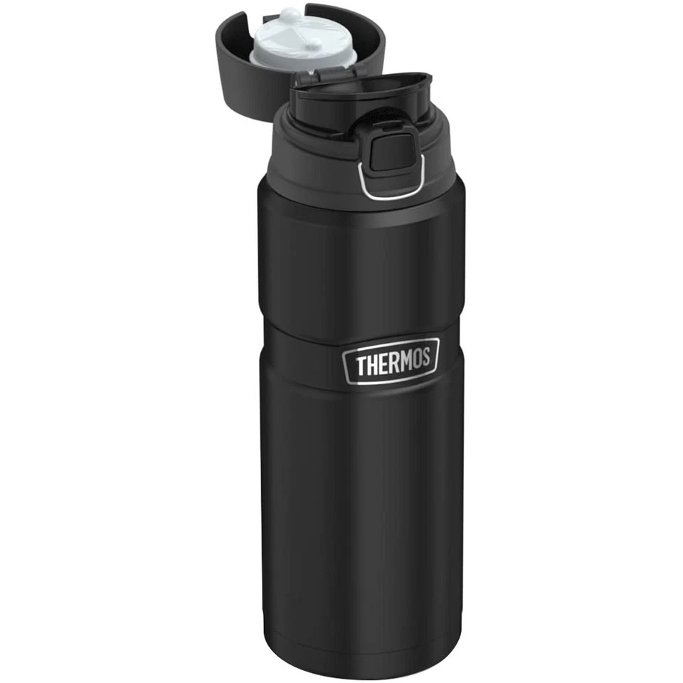 Termo 24 oz. Botella de bebida de acero inoxidable con aislamiento al vacío King de acero inoxidable Foto 2 de 3