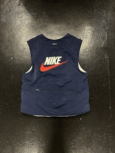 SUPREME NIKE VEST Reversible 黒 L Supreme Nike Reversible Nylon Sherpa Vest (FW18) - $168