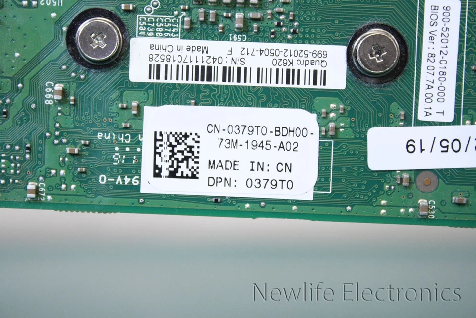 Dell NVIDIA Quadro K620 2GB DDR3 PCIe 2.0 x16 Graphics Card 0379T0 - Image 3 of 4