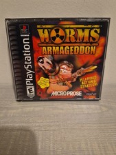 Worms: Armageddon (Sony PlayStation 1, 1999) No Manual, Tested And Works