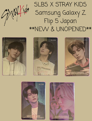 Stray Kids Samsung Galaxy Z Flip 5 SLBS Japan Photocards NEW