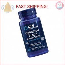 Life Extension Optimized Folate   L-methylfolate   Heart  Brain Support, Health
