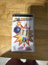 Bomberman PSP Video Game Complete CIB Manual Playstation Portable