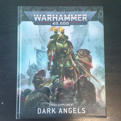 Warhammer 40K 10th Edition Dark Angels Codex Supplement Good Cond code used