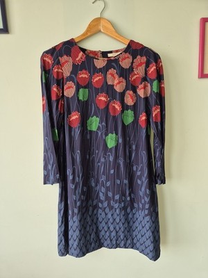 Sommerkleid mit Mohnblumen WHITE STUFF GR. 44