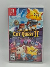 Cat Quest + Cat Quest II Pawsome Pack - Nintendo Switch - Sealed - Small Damage