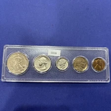 1936 Affordable US Silver Mint Set Nice High Quality Coins Investment & Gift!