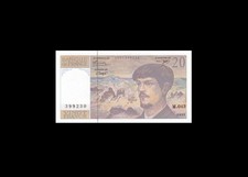 1993 BANQUE DE FRANCE 20 FRANCS  M  (( GEM UNC ))