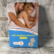 Clear Silicone Nose Clip Pack 6 Anti Snoring Devices MPN X003V1NQED Snore Relief