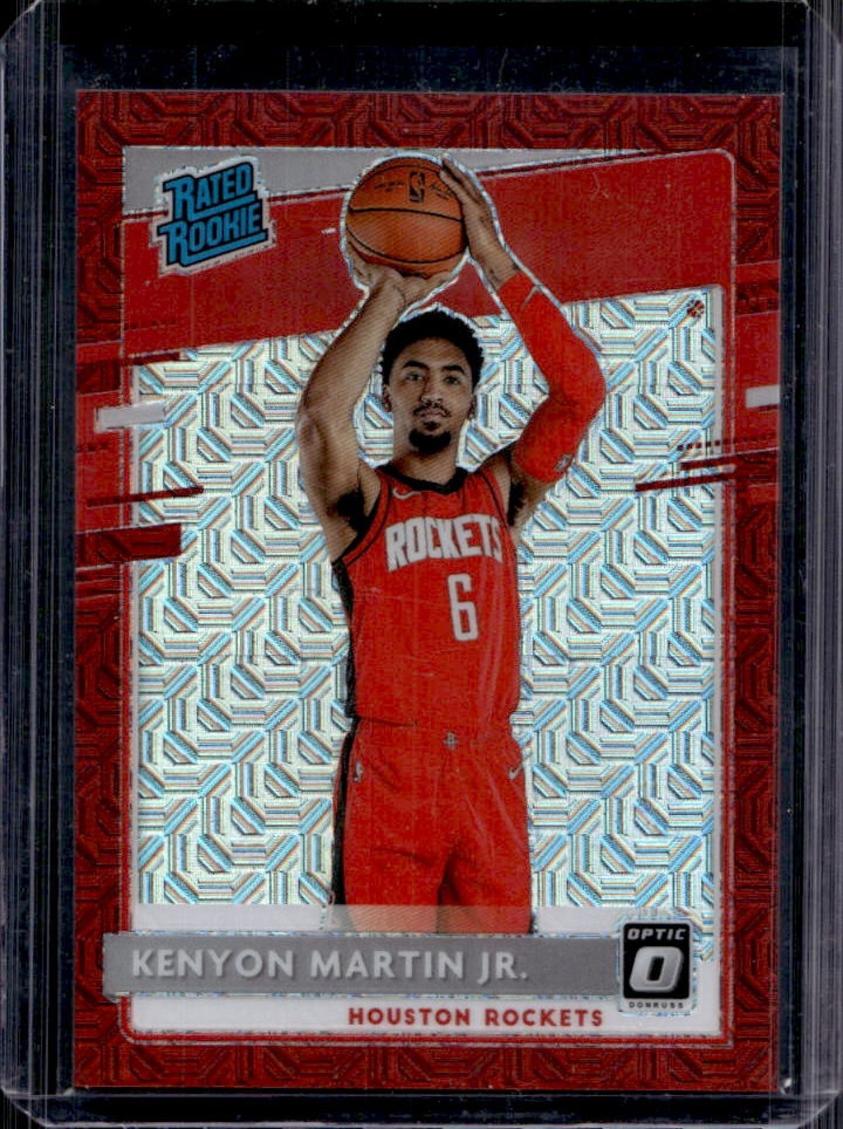 2020-21 Donruss Optic Kenyon Martin Jr. Choice Red RC #/88 Rockets