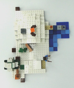 Used LEGO Minecraft: The Snow Hideout (21120) Complete w/ Figs & Manual