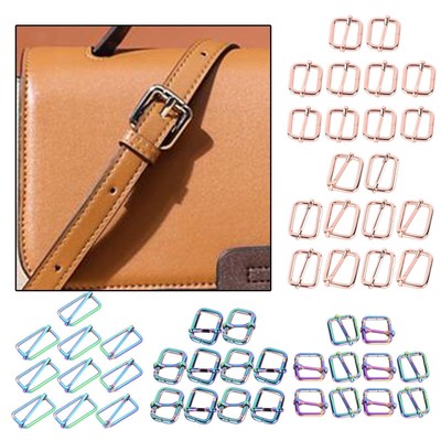 10 Stück Anpassen Gürtel Band Straps Verstellbarer Clip Slide Glide