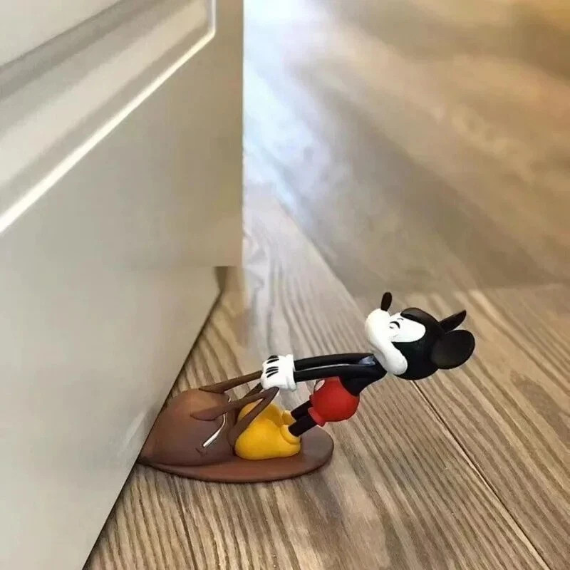 Butée de porte Mickey Mouse figurine Disney en PVC de 19 cm