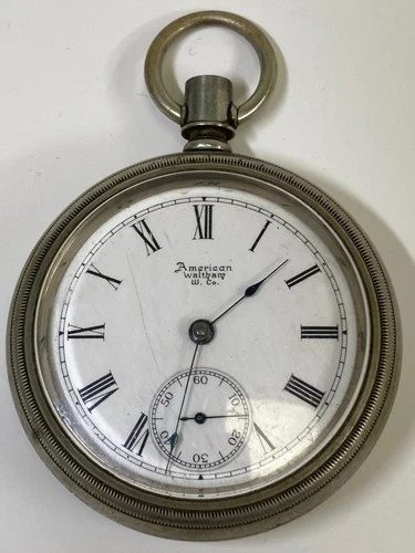 Antique WALTHAM Pocket Watch, Pre-Owned, Doesn't Run (35-#45)