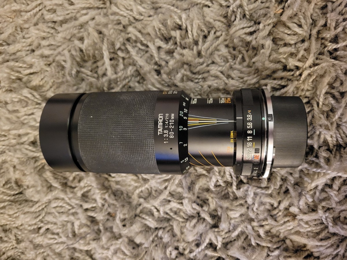 TAMRON CF Tele Macro BBAR MC 80-210mm f:3.8-4 with ADAPTAL 2 for