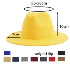 British style top hat, children's wool felt hat, large brimmed gentleman's hat