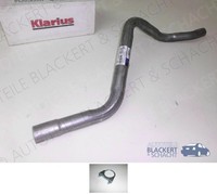 Klarius Auspuff Zwischenrohr für VW Golf I Cabrio/Scirocco 1.6+1.8 M.Kat 83-91
