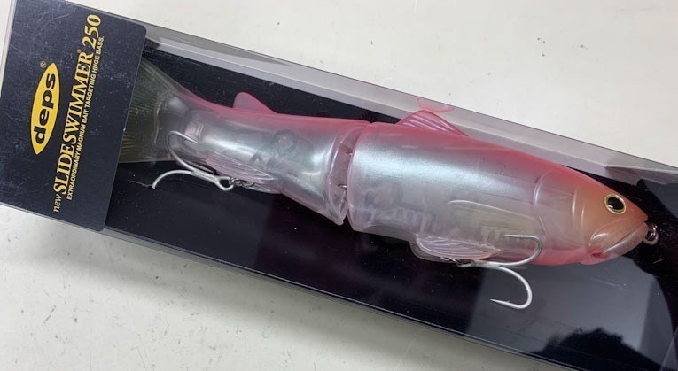 deps New Slide Swimmer 250 Cotton Candy Pink 250mm 6.2oz Big Swimbait Lure Boxed - Image 5