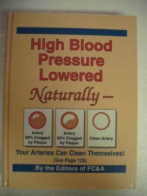 #ad High Blood Pressure Lowered Naturally Hardcover by Frank W. Cawood and Good $4.35
