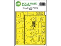 Heinkel He 111P-1 One-Sided Express Fit Mask For Revell / 1:32