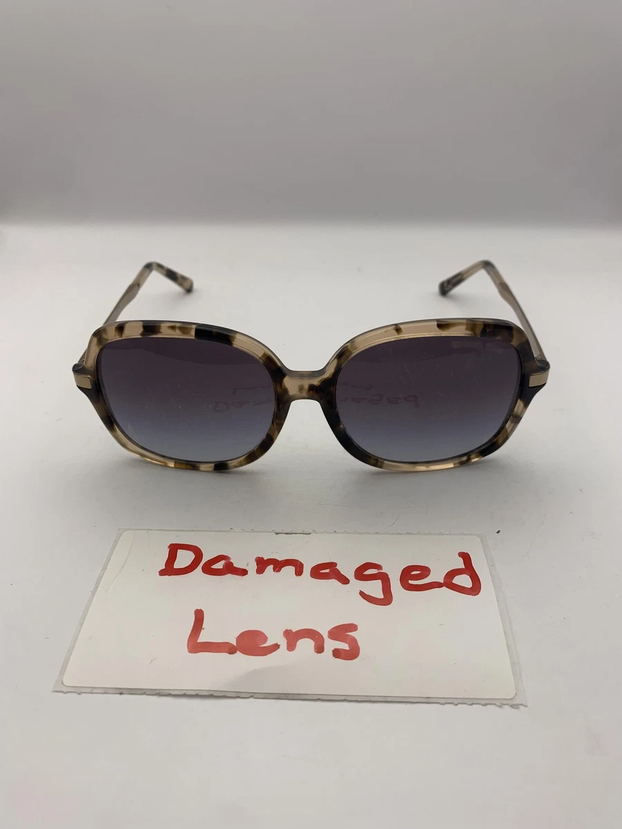 Michael Khors Women’s Oversized Tortoiseshell Sunglasses - Gray Lenses Michael Kors Piedmont L (56 - 17) with Grey lenses and  main image 2