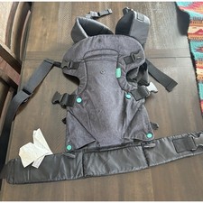 Infantino Flip 4-in-1 Carrier Gray Black Adjustable Infant Toddler