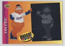1993 Upper Deck Fun Pack Mascot Madness Youppi! #5 0nr3
