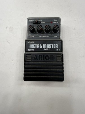 *For Parts/Repair* Arion SMM-1 Metal Master Distortion Guitar Effect Pedal