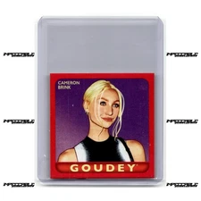 2025 UD Goodwin Champions - Red Goudey Mini #G-5 Cameron Brink Rookie /1933