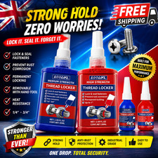 50 ML 243 Thread Lock Bolt Lock Tight Medium Strength Fast Fix Screw Glue ✅ UK*