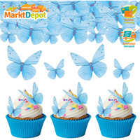 Tortendeko Schmetterlinge Essbar Cupcake Topper FüR Kuchen Dekoration