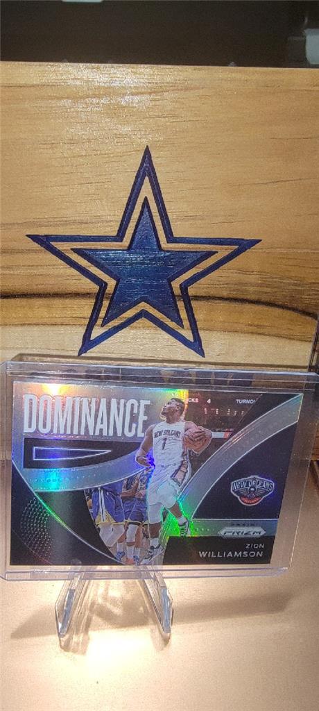 2021-22 Panini Prizm Dominance Silver Zion Williamson #17