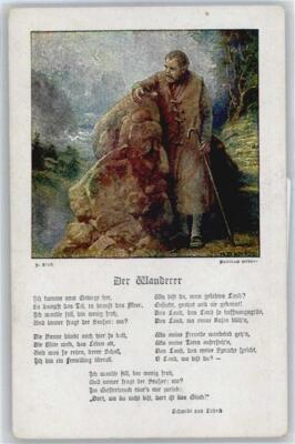 50562183 - A.Broch , der Wanderer Kuenstler