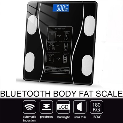 NEU Digitale elektronische Badezimmerwaage mit einem Gewicht von 180 kg Waage KG LB STEIN