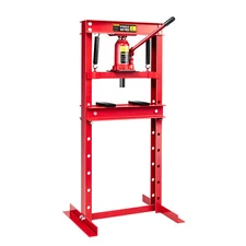 Ironmax 12 Ton Shop Press Floor H-Frame Press Plates Hydraulic Jack Stand