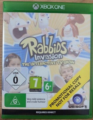 Rabbids Invasion Die Interaktive TV Show Promo Microsoft Xbox One gebraucht
